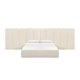 Palani Cream Performance Boucle Wings - Queen or King (Set of 2) - View 3