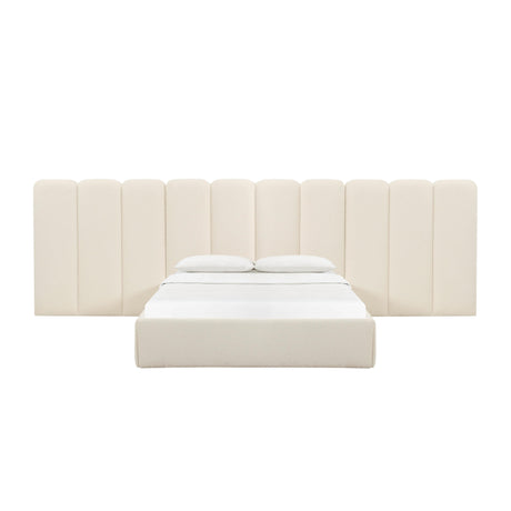Palani Cream Performance Boucle Wings - Queen or King (Set of 2) - View 3