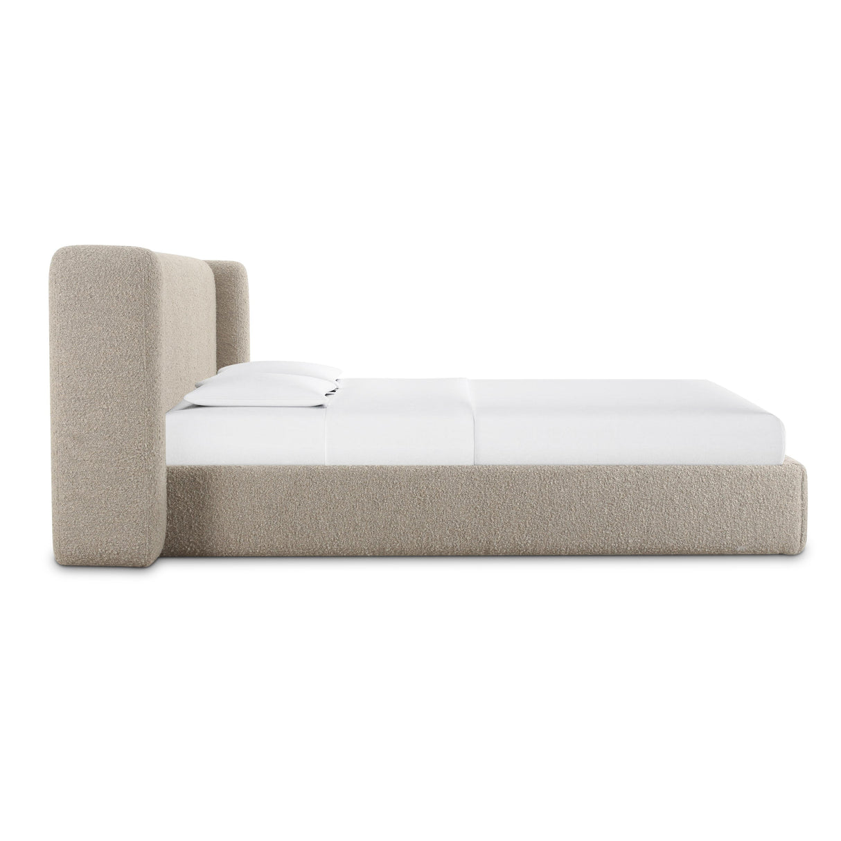 Babette Tan Boucle Bed