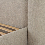 Babette Tan Boucle Bed
