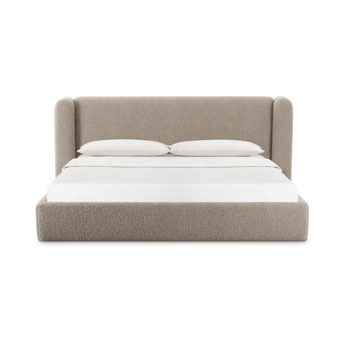 Babette Tan Boucle Bed
