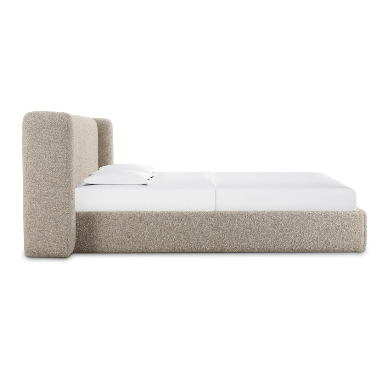 Babette Tan Boucle Bed