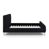 Angela Upcycled Linen Bed