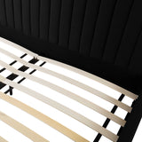 Angela Upcycled Linen Bed