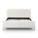 Angela Upcycled Linen Bed