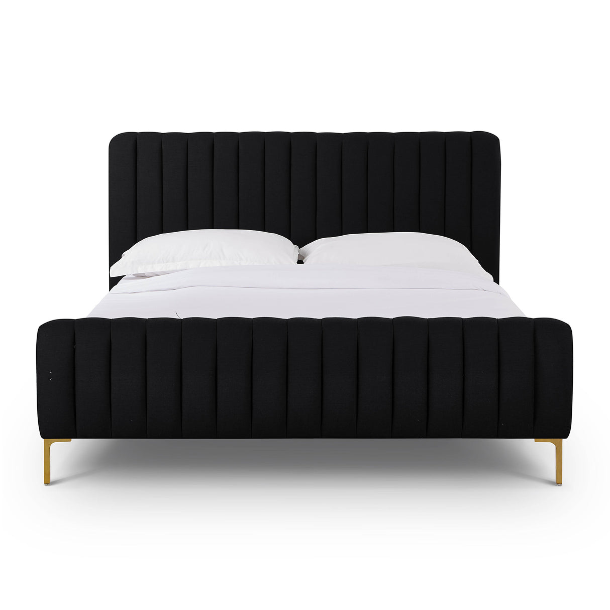 Angela Upcycled Linen Bed