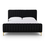 Angela Upcycled Linen Bed