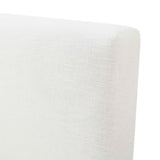 Meena Cream Upcycled Linen Storage Bed