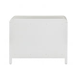 Patty 28" Rattan 2 Drawer Nightstand