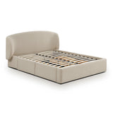 Corey Upcycled Linen Storage Bed