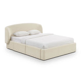 Corey Upcycled Linen Storage Bed