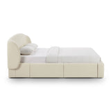 Corey Upcycled Linen Storage Bed