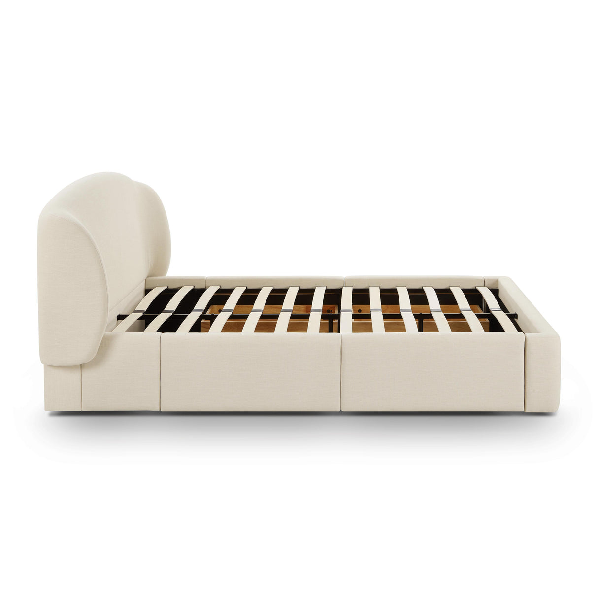 Corey Upcycled Linen Storage Bed