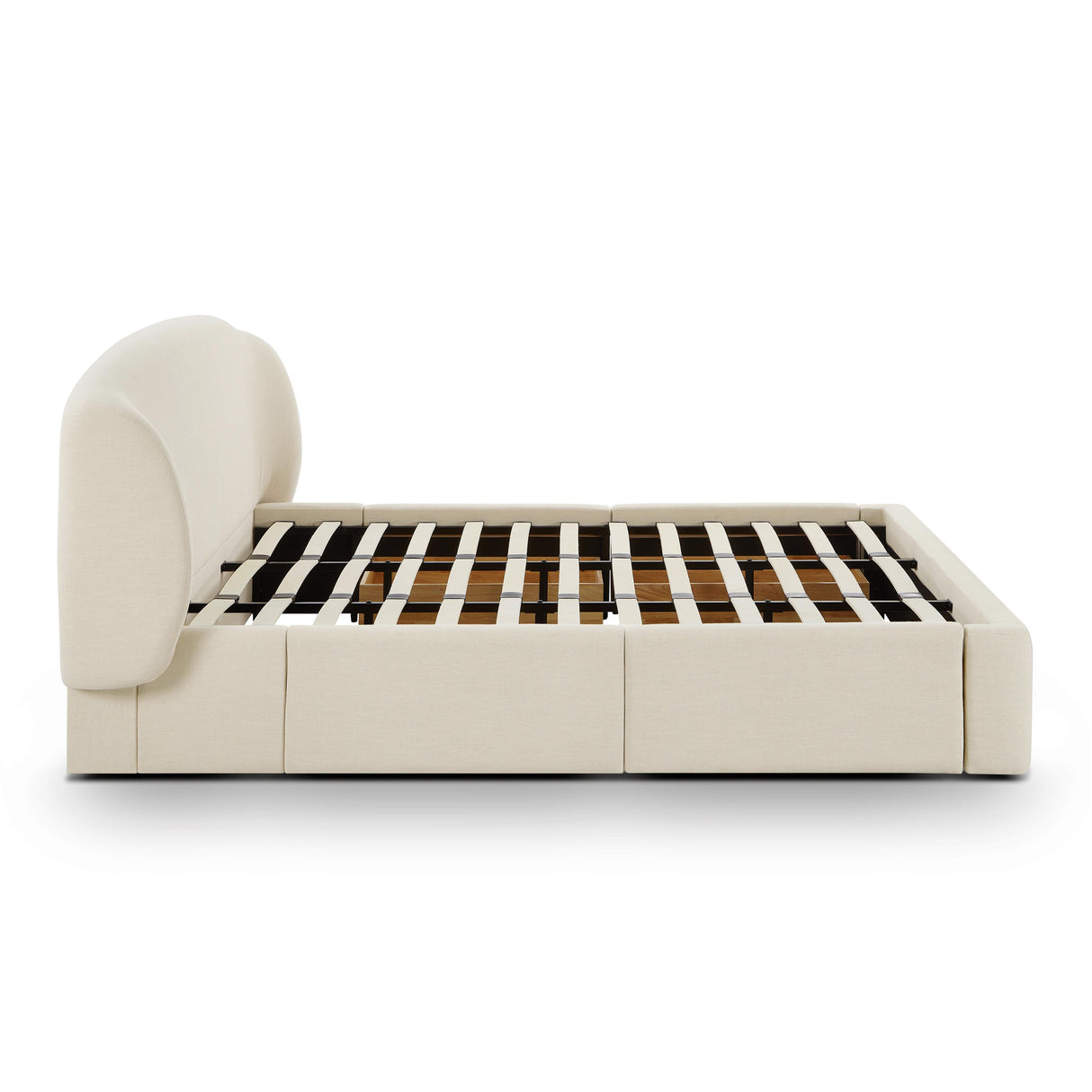 Corey Upcycled Linen Storage Bed