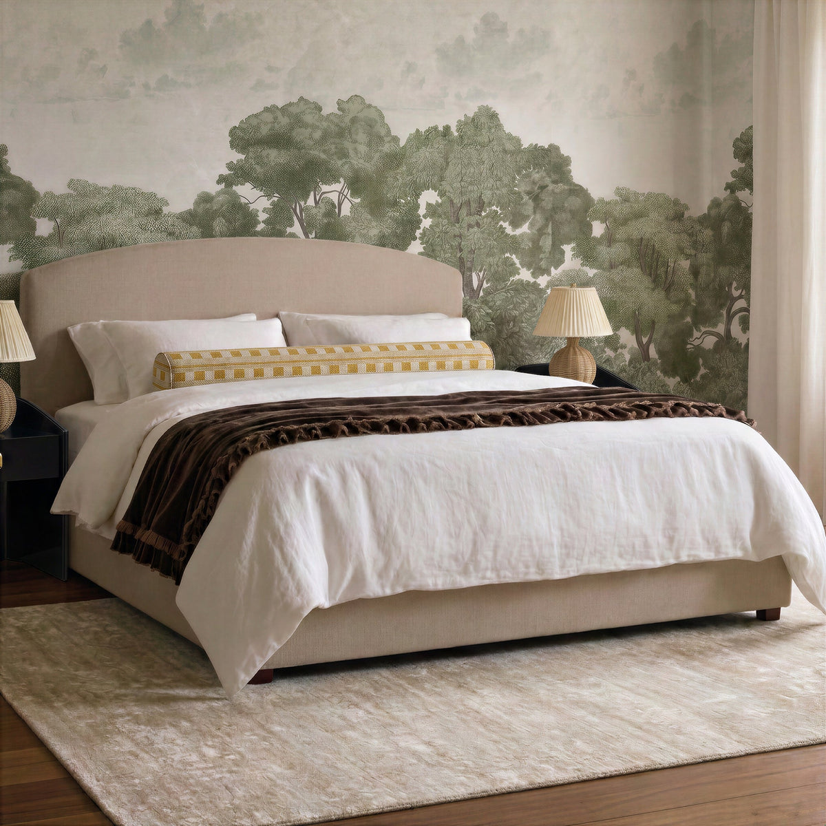 Leah Performance Chenille Bed - View 4