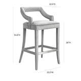 Tiffany Velvet Stool
