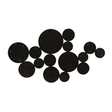 Zoha 46"X25" Black Wall Mirror