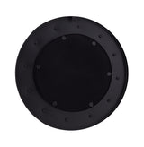 Rockstar 27.5" Black Round Wall Mirror