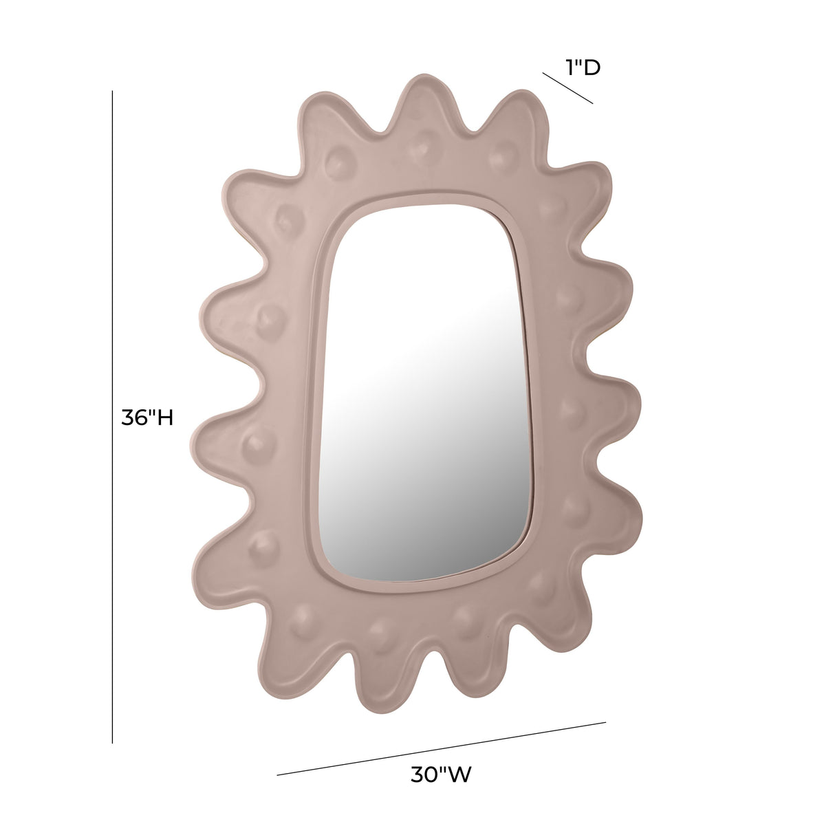 Genesis 31"X37" Wall Mirror