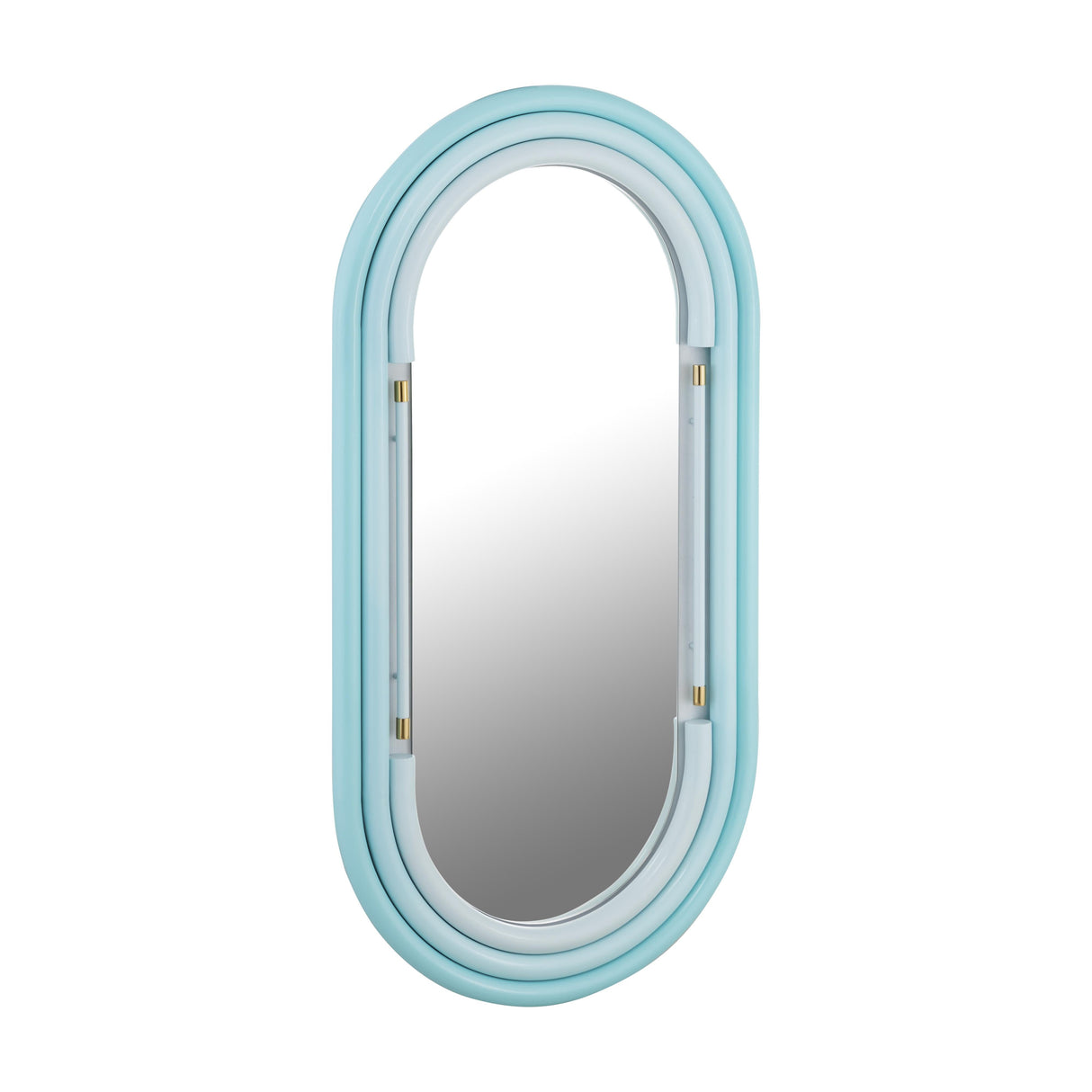 Neon Oval Wall Mirror (26"X50"-28"X58")