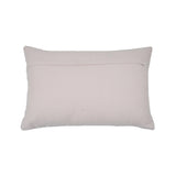Destiny 24"X16" White Woven Rectangular Cushion