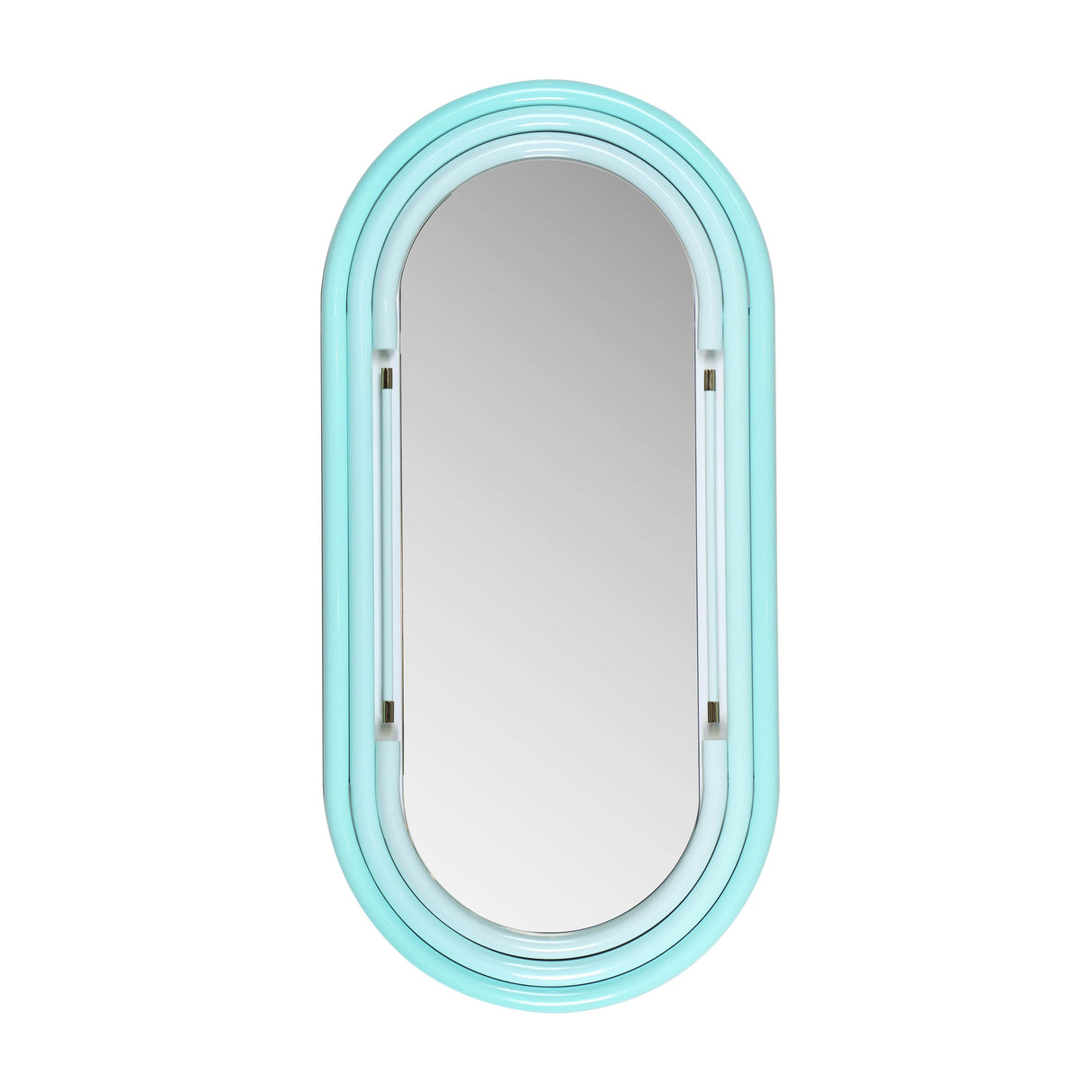 Neon Oval Wall Mirror (26"X50"-28"X58")