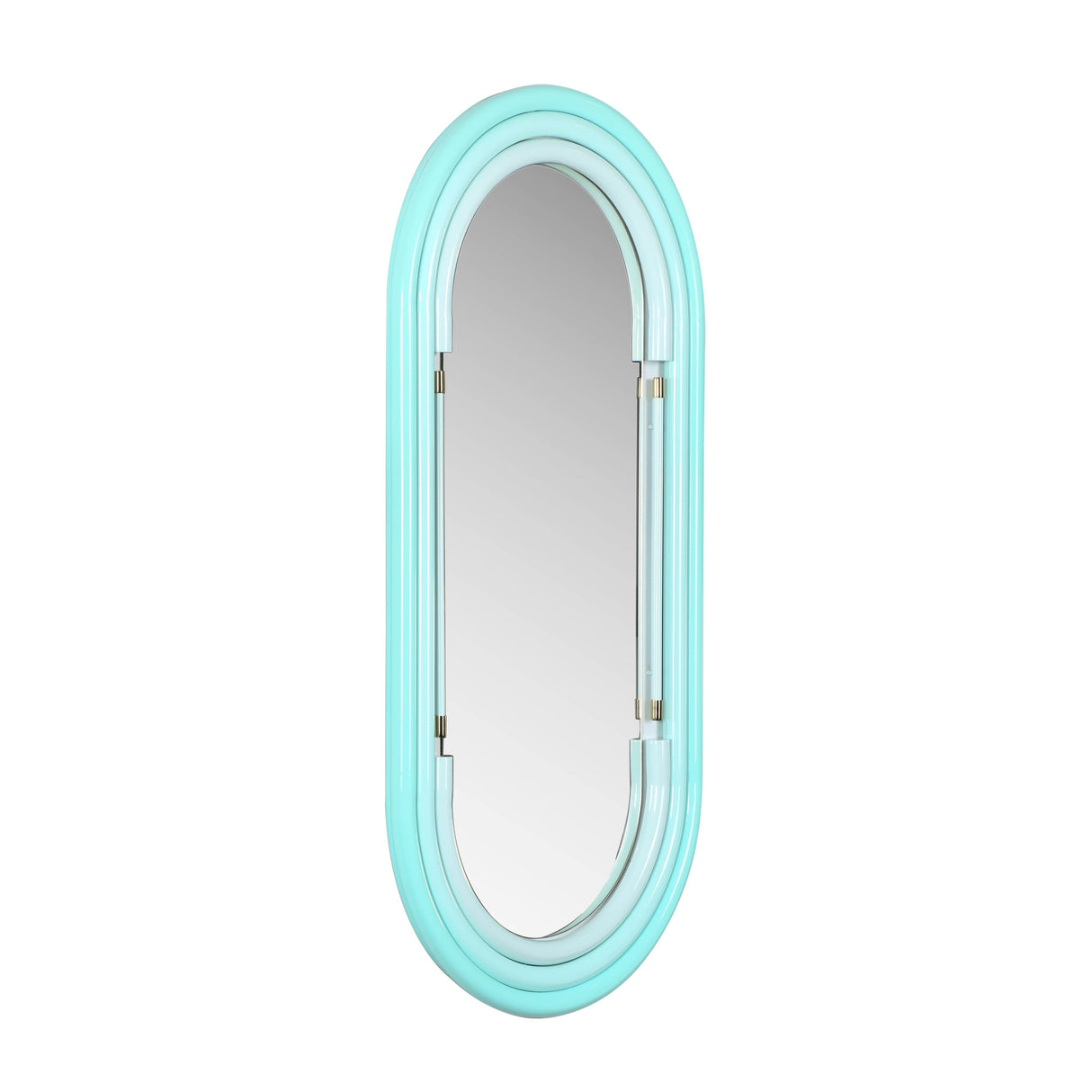 Neon Oval Wall Mirror (26"X50"-28"X58")