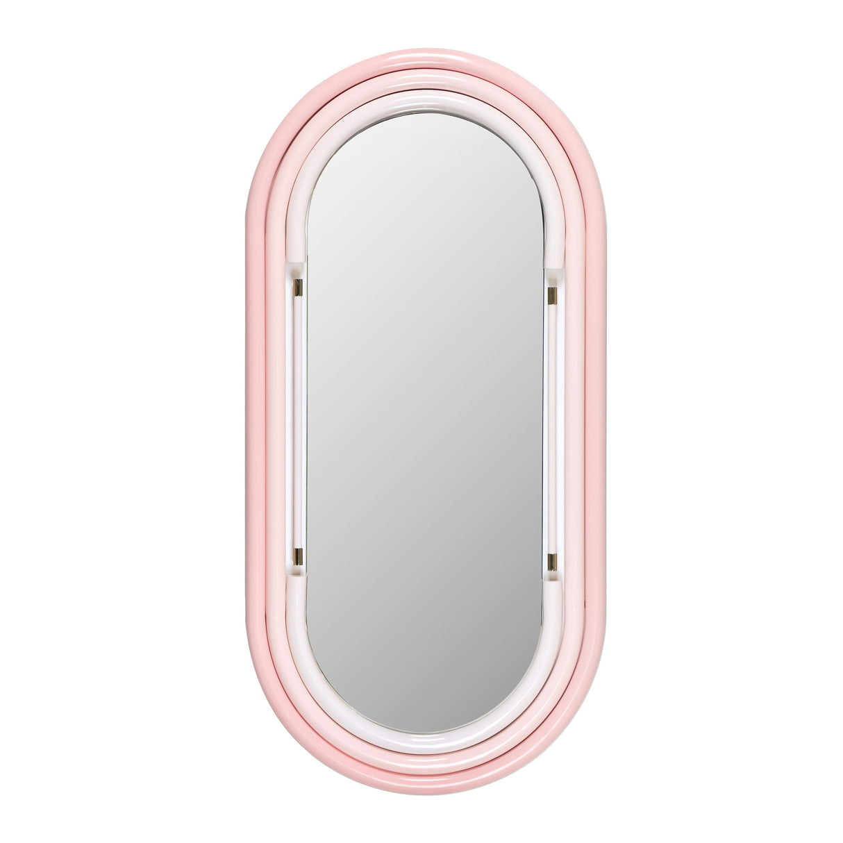 Neon Oval Wall Mirror (26"X50"-28"X58")