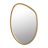 Mika 23"X35.4" Gold Wall Mirror