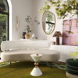 Mika 23"X35.4" Gold Wall Mirror