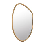 Mika 23"X35.4" Gold Wall Mirror