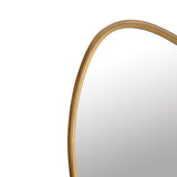 Mika 23"X35.4" Gold Wall Mirror