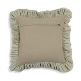 Alessia 20.5" Distressed Velvet Square Accent Pillow