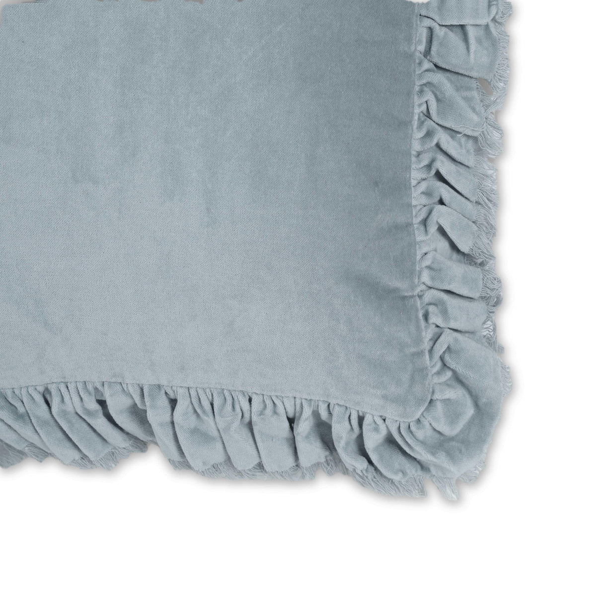 Alessia 20.5" Distressed Velvet Square Accent Pillow