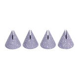 Gabby Speckled Cone Card Holder - Set of 4