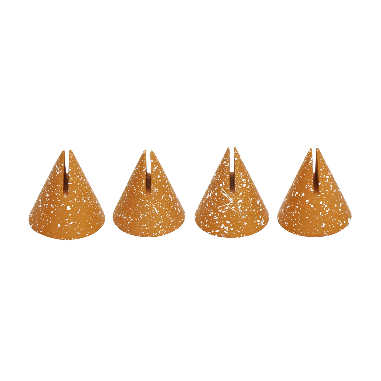 Gabby Speckled Cone Card Holder - Set of 4