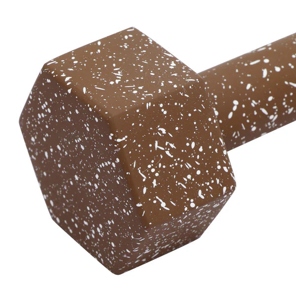 Gabby Speckled Decorative Dumbbell