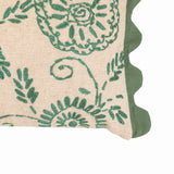 Portia 20"X12" Embroidered Cotton Flex Accent Cushion Cover