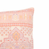 Persia 20" Pink Square Accent Pillow Cover