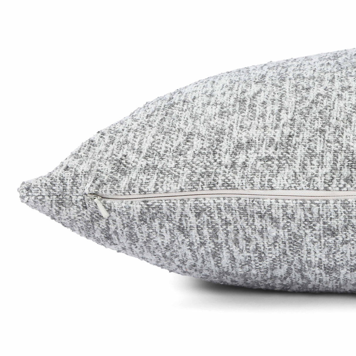 Poh 20" Boucle Square Accent Pillow