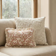 Tabitha 20" Square Embroidered Throw Pillow - View 1