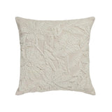 Tabitha 24" Euro Size Square Embroidered Throw Pillow - View 2
