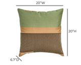 Deco 20 inch Square Throw Pillow - View 18