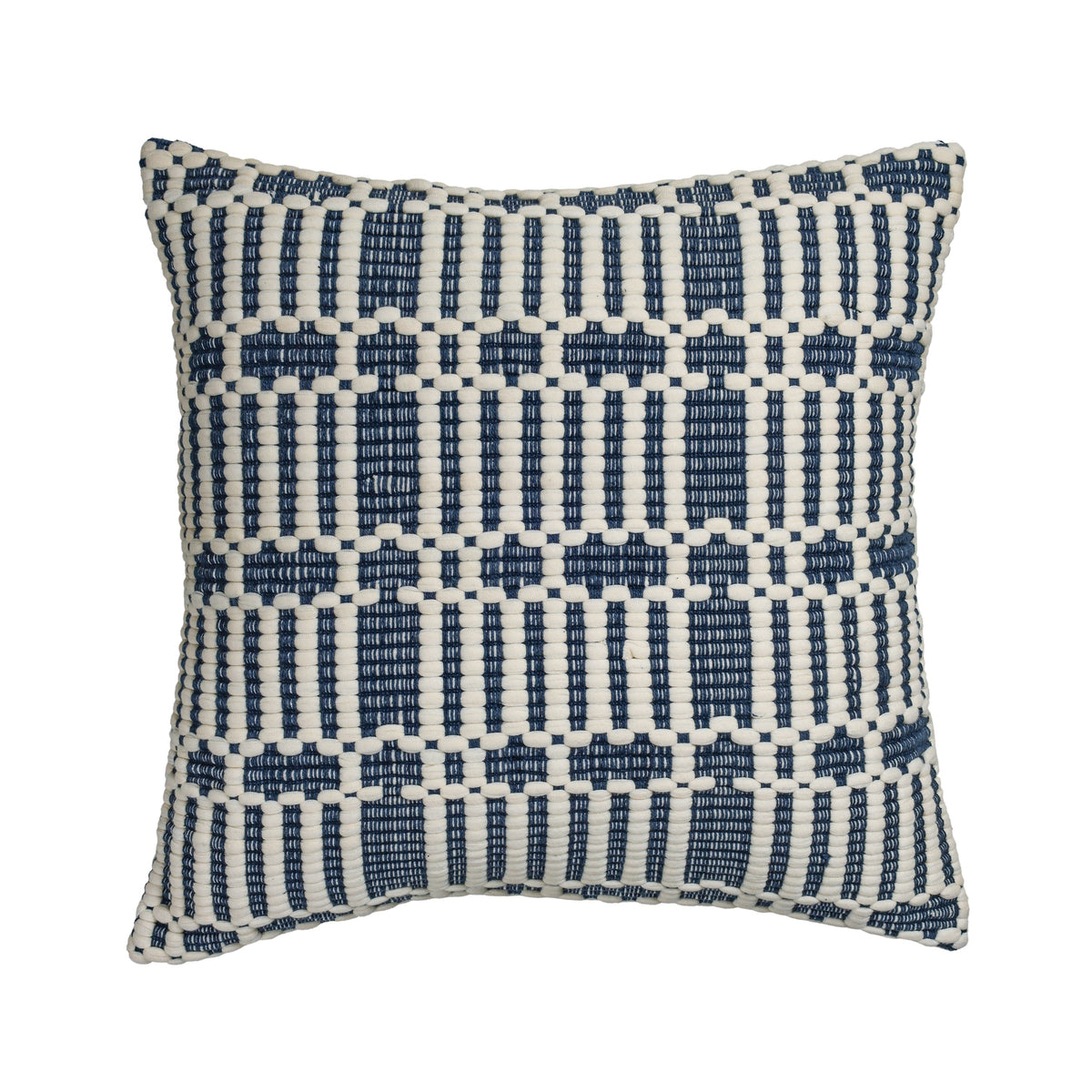 Maresh 20" Square Woven Throw Pillow - View 1