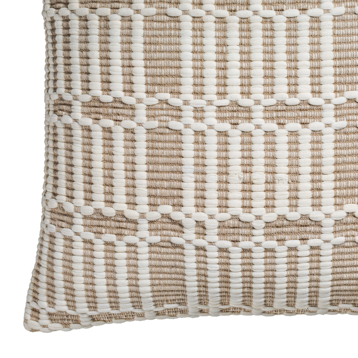 Maresh 20" Square Woven Throw Pillow - View 12