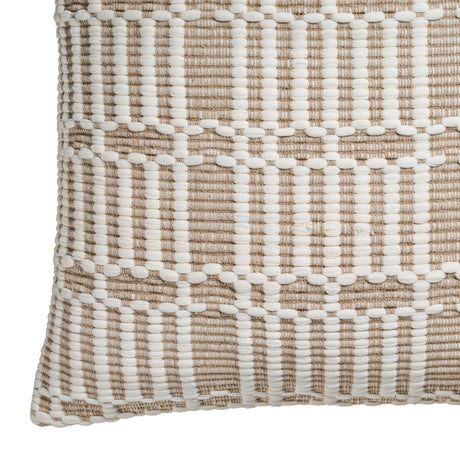 Maresh 20" Square Woven Throw Pillow - View 12