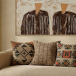 Terra 20" Square Wool and Jute Kilim Throw Pillow - View 1