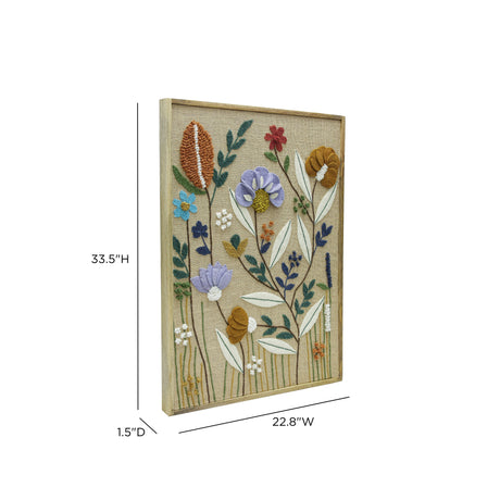 Muro "Sprout" Embroidered Wall Art - View 12