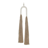 Pasha Natural Cotton Jute Tassel Wall Decor - View 6