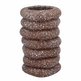 Gabby Speckled Cairn Vase